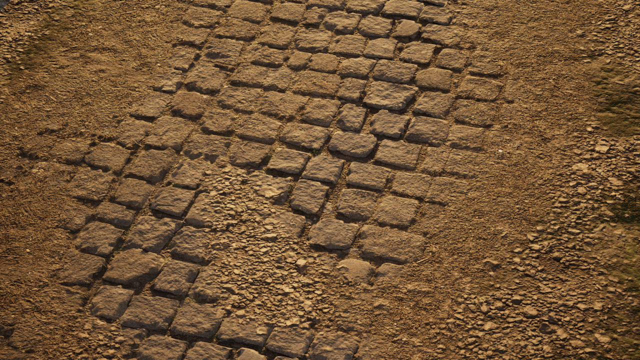 PCG Mesh Scatter — procedural mesh placement